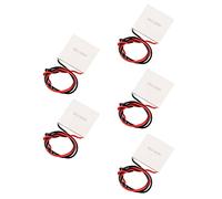 HALJIA 5PCS TEC1-12705 Thermoelectric Heatsink Thermoelectric Cooler Cooling Peltier Plate Module 12V 45W 40 x 40 mm