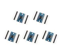 HALJIA 5Pcs TXS0108E High-speed Full-duplex 8 Channel Logic Level Converter 8-Bit Logic Level Bi-directional Voltage Converter Module Compatible with Arduino