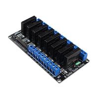 HALJIA 8 Channel 5V Solid State Relay Module Board Low Level Trigger 2A With Resistive Fuse Compatible with Arduino Uno Duemilanove MEGA2560 MEGA1280 ARM DSP PIC