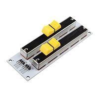 HALJIA Electronic Building Block 10K Double Row Sliding Linear Potentiometer Module Compatible with Arduino Mixer Linear Sliding Resistance Analog Sensor