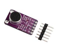 HALJIA MAX9814 High-performance Electret MIC Microphone Amplifier Module Auto Gain Control Compatible with Arduino CMA-4544PF-W