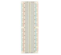 HALJIA Solderless Plug-in BreadBoard, 830 tie-points, 2 Power lanes, 200PTS, 16.5 x 5.4 x 0.85 cm Compatible with Arduino Raspberry Pi DIY Etc