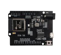 HALJIA UNO R3 R32 ESP32 ESP-32 CH340G Development Board Dual-Mode WiFi Bluetooth 4MB Flash DC 5V-12V with Micro USB Compatible with Arduino