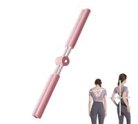 halkaount Yoga Bar Posture Corrector, New Model for 2026, Anti-Hunchback Yoga Bar, Suitable for Back and Neck, Perfect for Full Body Workouts at Home and Gym.(Rosa)