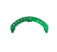 Hall Board for Permanent Magnet Synchronous Motor, Curved PCB Replacement Part with X08 Marking for Repair Alignment and Board Identification