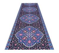 Hall Carpet,Red Area Rugs Bordered Design Indoor Decoration Non-Slip Washable Durable Easy to Clean for Living Room Porch/a/80X100Cm