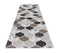 Hall Carpet,Rubber Backing Design Skid Area Rugs Durable Cuttable for Indoor Entrance Living Room Decoration/a/60X200Cm