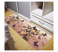 Hall Carpet,Rubber Backing Non-Slip Soft Superfine Fiber Durable for Kitchen Living Room Decorate,Pile 0.6Cm/a/120X400Cm