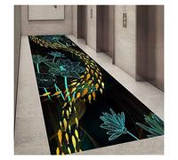 Hall Carpet,Thin Low Pile Edging Cleavable Non Slip Area Rugs for Hallway Entry Way Floor/a/120X400Cm