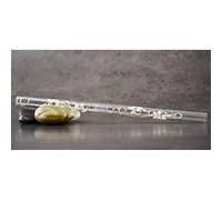 Hall Crystal Flute 11001 - Inline Glass Piccolo in D - White Lily