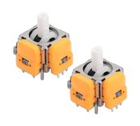 Hall Effect Analog Stick, 2PCs Replacement Joystick for Pro Controller, 3D Sensor Module, Rocker with Screwdriver Tool Kit, High Precision Accurate, Compatible with Pro
