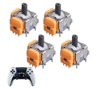 Hall Effect Joystick for PS5 Controller, 4 Pcs Anti Stick Drift 3D Analog Sensor Joystick Compatible with Play Station 5 PS5 Controller, Repair Kit for Ps5 Joystick Replacement