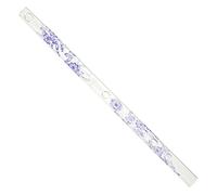 Hall Key G Crystal Flute - Delft Flower Pattern