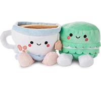 Hall-Mark Better Together Tea And Macaron Soft Toy Set Of 2 Mothers Day, Birthday, Valentines Day, Anniversary