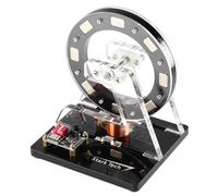 Hall Sensor Drive Small Motor, High Speed Brushless Motor Module, Adjustable Gear, Transparent Design, for Physics Teaching Sensor Lab Supplies.