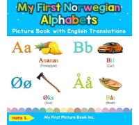 Halla S. My First Norwegian Alphabets Picture Book with English Halla S. Multicolor