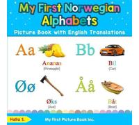 Halla S. My First Norwegian Alphabets Picture Book with English Halla S. Multicolor