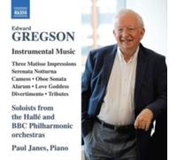 HALLE/BBC PO SOLOIST - GREGSON INSTRUMENTAL MUSIC - CD - G1398z