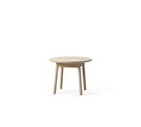 +Halle Nest Dining Table Ø65xH51 White Pigmented Oak