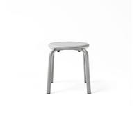 +Halle Torno Stool Aluminum