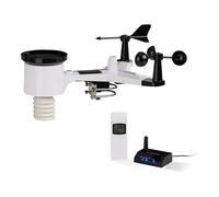 Halley Professional Weather Station, 6-in-1 Measurements, Indoor and Outdoor, WiFi, App