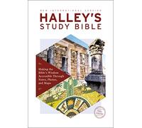 Niv, Halley's Study Bible, Hardcover, Red Letter Edition, Comfort Print: Making the Bible's Wisdom Accessible Through Notes, Photos, and Maps