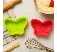 Hallie Set of Two Butterflies Cake Moulds | Silicone Baking