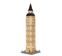 Hallisun London's Elizabeth Tower Building Blocks Set, World Famous History Architectural Model Kit, Big Ben Famous Landmark Collection Set for Teens and Adults, as Gift & Office Home Décor, 1664 PCS