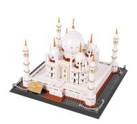 Hallisun Taj Mahal Building Blocks Kit, World Famous History Architectural India's Taj Mahal Model, India Agra Famous Landmark Collection Set for Kids and Adults, as Gift & Office Home Décor, 1113 PCS