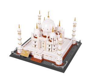 Hallisun Taj Mahal Building Blocks Kit, World Famous History Architectural India's Taj Mahal Model, India Agra Famous Landmark Collection Set for Kids and Adults, as Gift & Office Home Décor, 1113 PCS