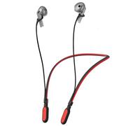 HALLJOY for Galaxy Buds 3 & Galaxy Buds 3 Pro Strap Neckband, Anti-Lost Earbuds Accessories, Support Volume Control, Ergonomic Design, Comfortable Fit, BlackRed Band/Red Tip