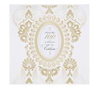 Hallmark 100th Birthday Card "Special Day To Celebrate" - Large