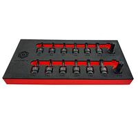 Hallmark 14pc Impact Torx / Star & Hex / Allen Bit Socket Set - 1/2" Drive - LMTHPSET14