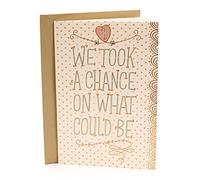 Hallmark 1st Anniversary Greeting Card, Chance on What Could Be (599RZB1026)