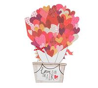 Hallmark 25485044 Valentine's Day Card "Love Is In The Air" - Medium