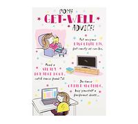 Hallmark 25488367 Medium "Time To Rest" Get Well Card
