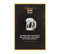 Hallmark 25488545 Funny Birthday Card "Beer" - Medium [Old Model]