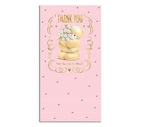 Hallmark 25489072 Medium "Ever So Much" Forever Friends Thank You Card [Old Model]