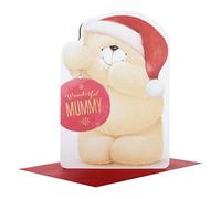 Hallmark 25490654 Wonderful Mummy Medium Christmas Card "Forever Friends"