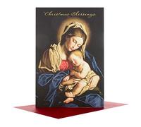 Hallmark 25495440 Religious Medium Christmas Card "Blessings"