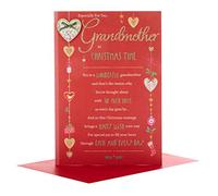 Hallmark 25497025 Grandmother Medium Christmas Card "So Much Love"
