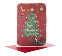 Hallmark 25498261 Son Medium Christmas Card "Good Times"
