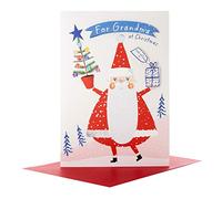 Hallmark 25498721 Grandma Medium Christmas Card "Lots of Love"