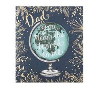 Hallmark 25501370 Dad Father's Day Card "You Mean The World" - Medium