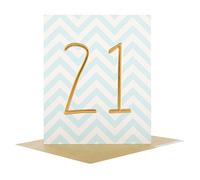 Hallmark 25507467 21st Birthday Studio Card "Blank" - Small