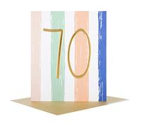 Hallmark 25508130 70th Birthday Studio Card "Blank" - Small