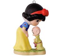 Hallmark 2995QXD6182 Disney Precious Moment Snow White Kissing Dopey Keepsake Christmas Ornaments