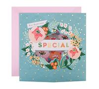 Hallmark 3D Card for Someone Special - Die Cut Floral Design