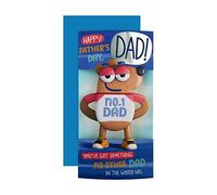 Hallmark 3D Fathers Day Card For Dad - Funny Illustrated Animal Design