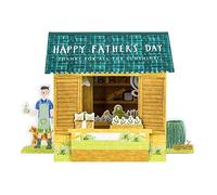 Hallmark 3D Fathers Day Card - Pop Up Garden Shed Design